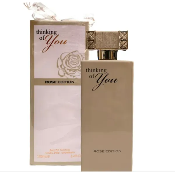 Apa de Parfum Thinking Of You Rose Edition, Fragrance World, Femei - 100ml