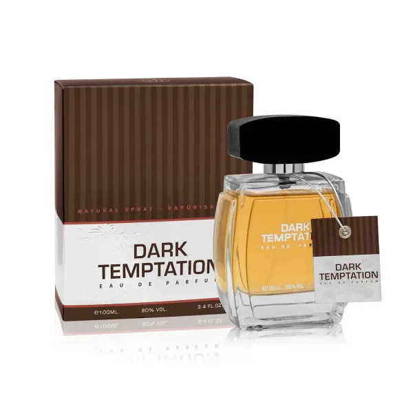 Apa de Parfum Dark Temptation, Fragrance World, Barbati - 100ml
